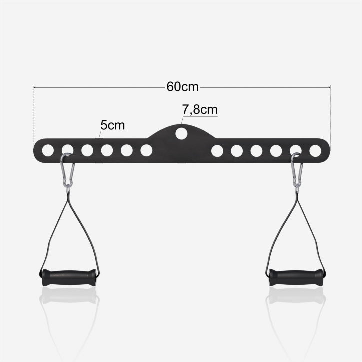 Gorilla Sports Lattrekstang verstelbaar 60 cm