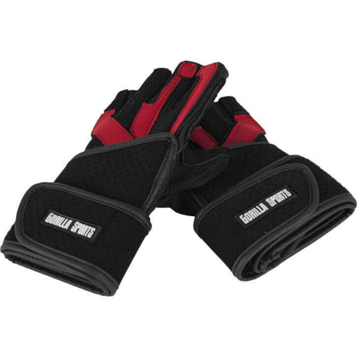Gorilla Sports Maat S - Fitnesshandschoenen Met Polsbandage Deluxe