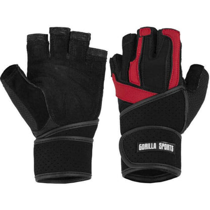 Gorilla Sports Maat S - Fitnesshandschoenen Met Polsbandage Deluxe