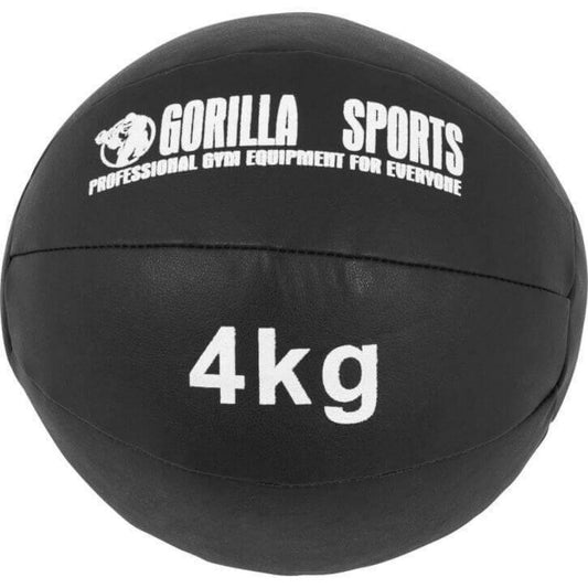 Gorilla Sports Medicine Ball Leer 4 kg