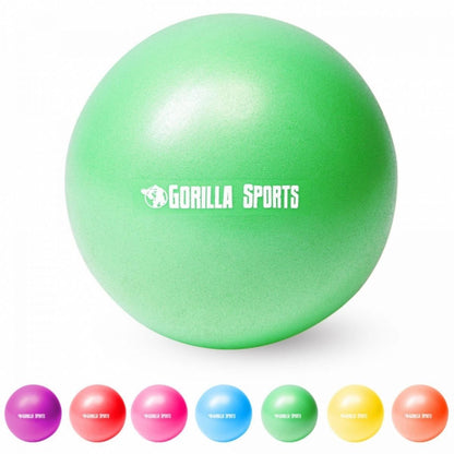 Gorilla Sports Mini Pilates bal 18 cm Groen
