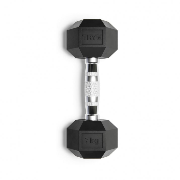 Gorilla Sports TRYM Hexagon Dumbell 7 kg