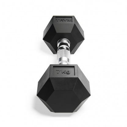 Gorilla Sports TRYM Hexagon Dumbell 7 kg