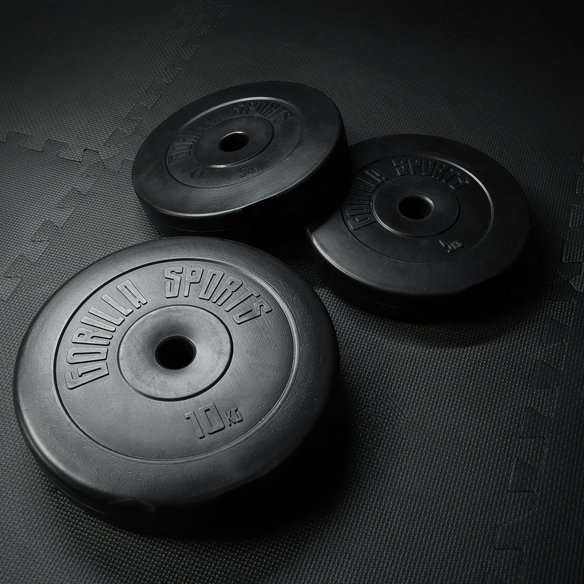 Value pack 30 kg (2 x 10 kg and 2 x 5 kg) Plastic Weight Plates - 30/31 mm