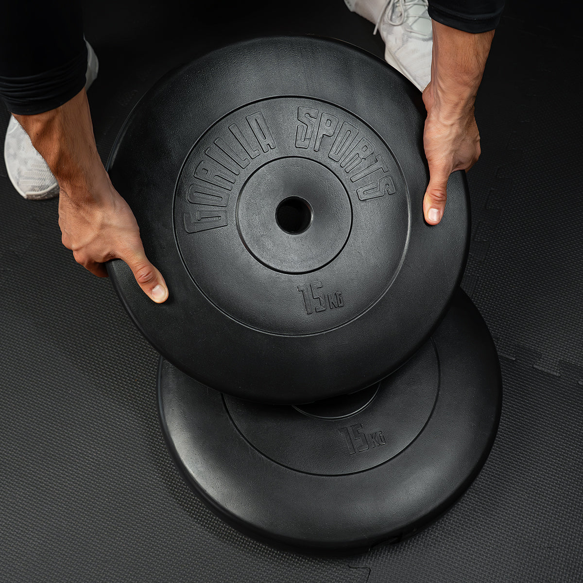 Value pack 30 kg (2 x 10 kg and 2 x 5 kg) Plastic Weight Plates - 30/31 mm