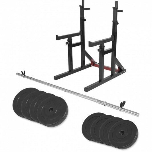 Multi Squat Rack 40 kg Set Gorilla Sports