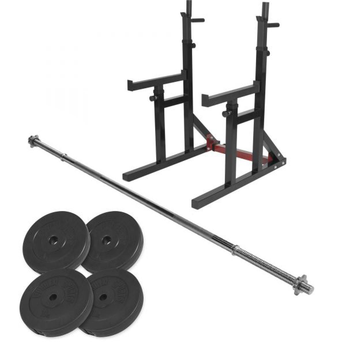 Multi Squat Rack met 40 kg Set (30 mm) Gorilla Sports