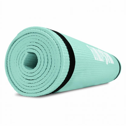 Gorilla Sports PVC Yogamat (180 x 60 x 0,5 cm) Lichtblauw