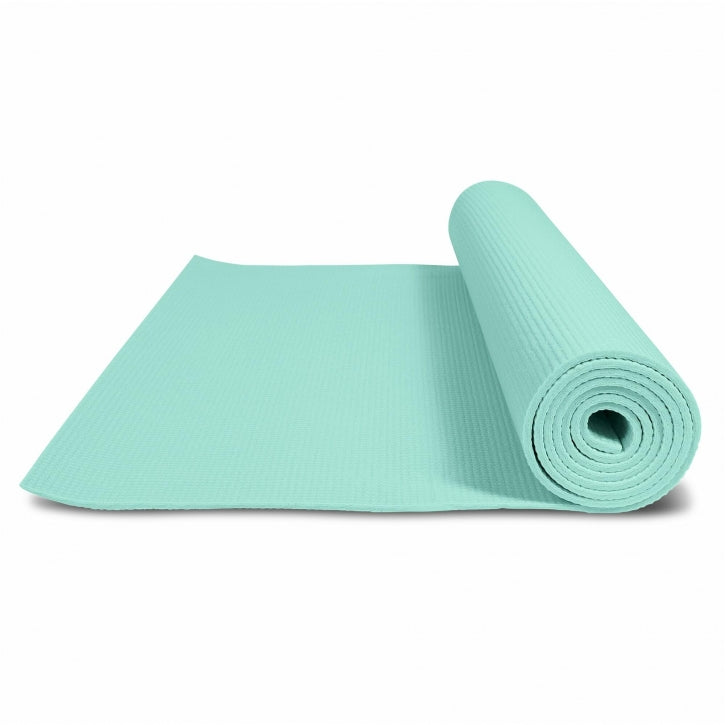 Gorilla Sports PVC Yogamat (180 x 60 x 0,5 cm) Lichtblauw