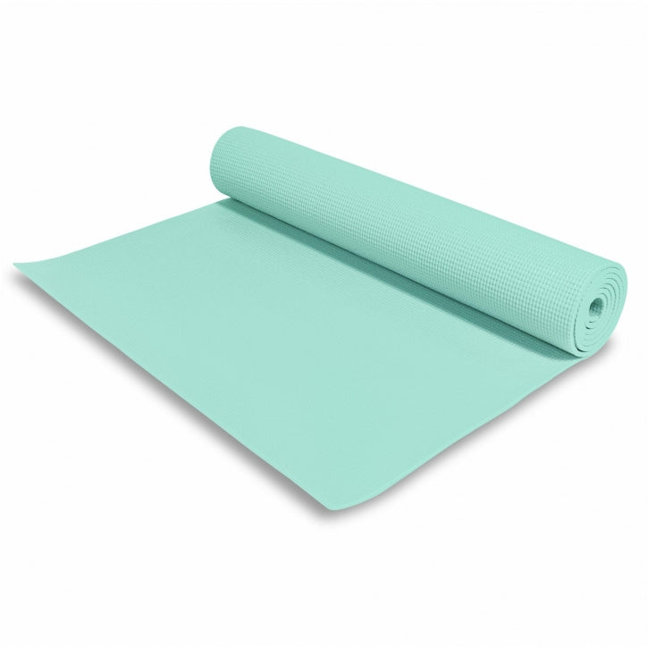 Gorilla Sports PVC Yogamat (180 x 60 x 0,5 cm) Lichtblauw