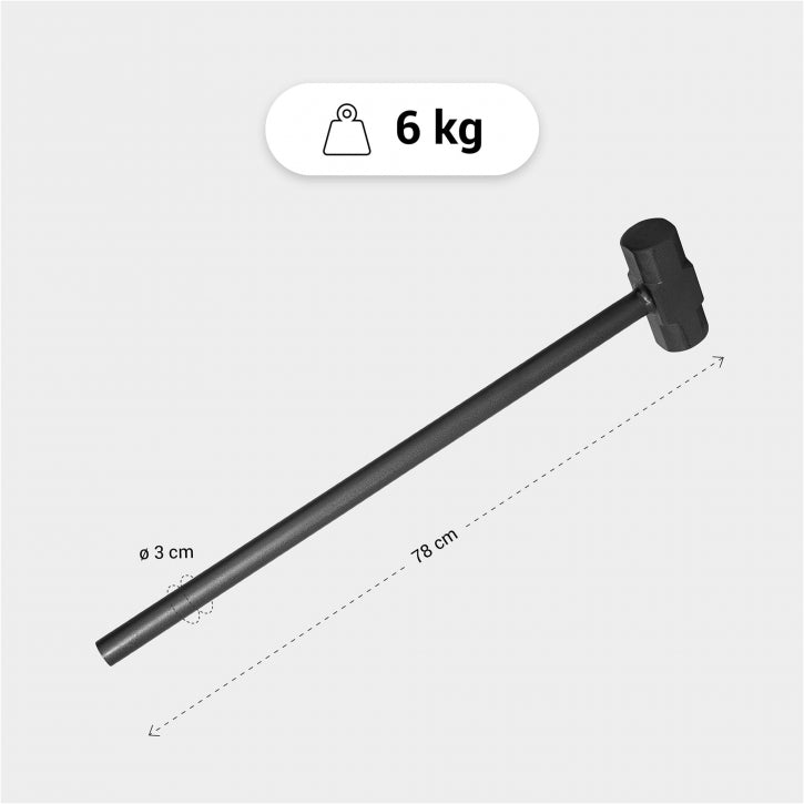 Gorilla Sports Pro Sledge Hammer 6 kg