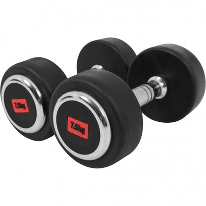 Gorilla Sports Professionele dumbellset 15 kg -2 x 7,5 kg