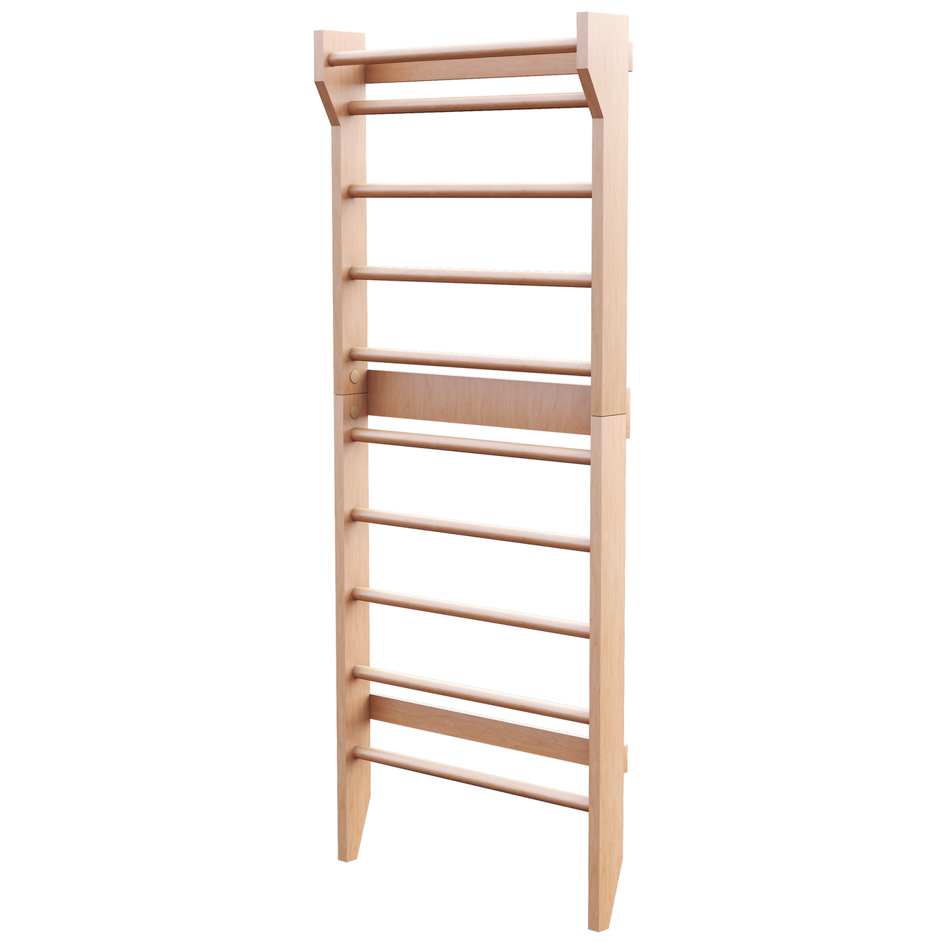 Structure d'escalade d'intérieur en bois Physionics
