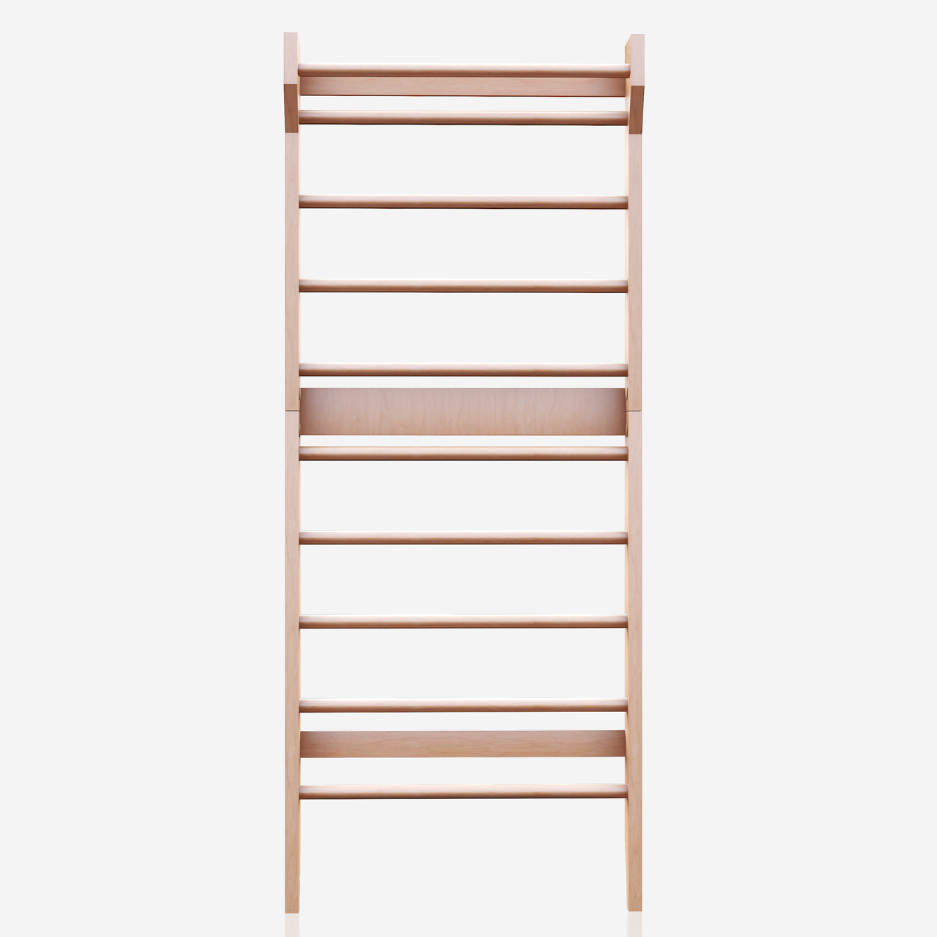 Structure d'escalade d'intérieur en bois Physionics