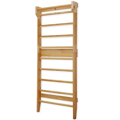 Structure d'escalade d'intérieur en bois Physionics