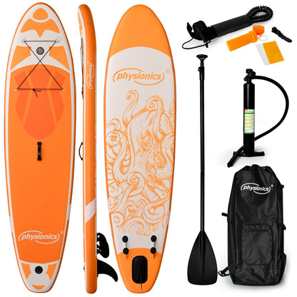 Planche de SUP Physionics 305 cm Ensemble complet Orange
