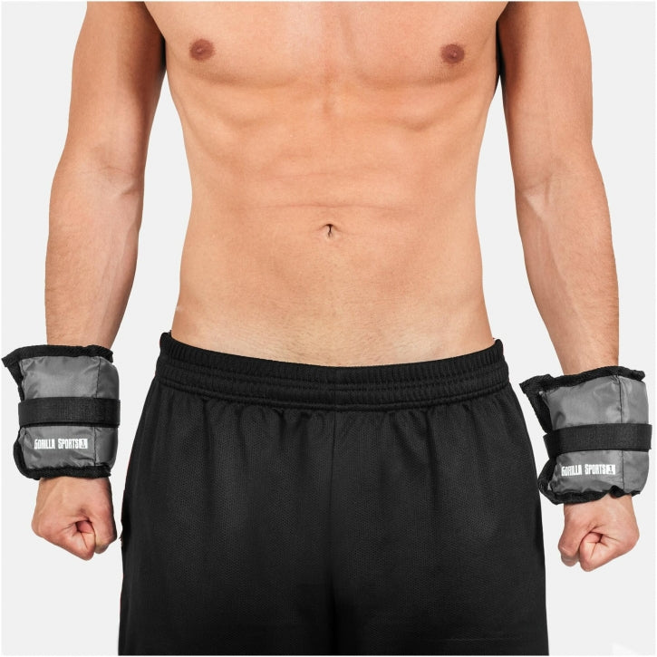 Gorilla Sports Set enkel- of polsgewichten 2 kg - 2 x 1 kg