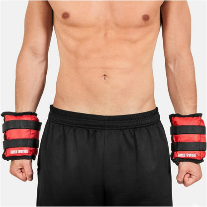 Gorilla Sports Set enkel- of polsgewichten 3 kg (2 x 1,5 kg)