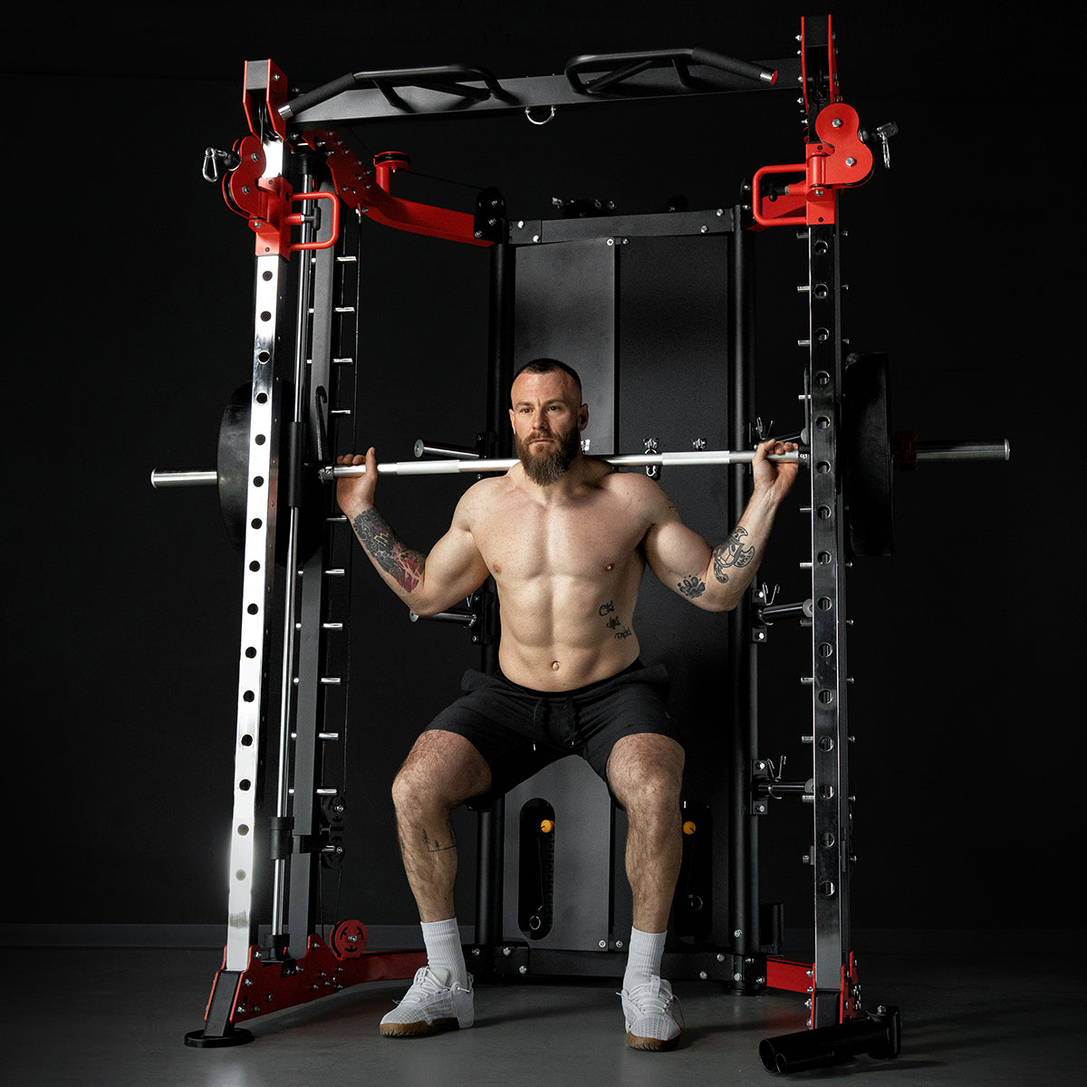 Smith Multistation Power Rack avec poids
