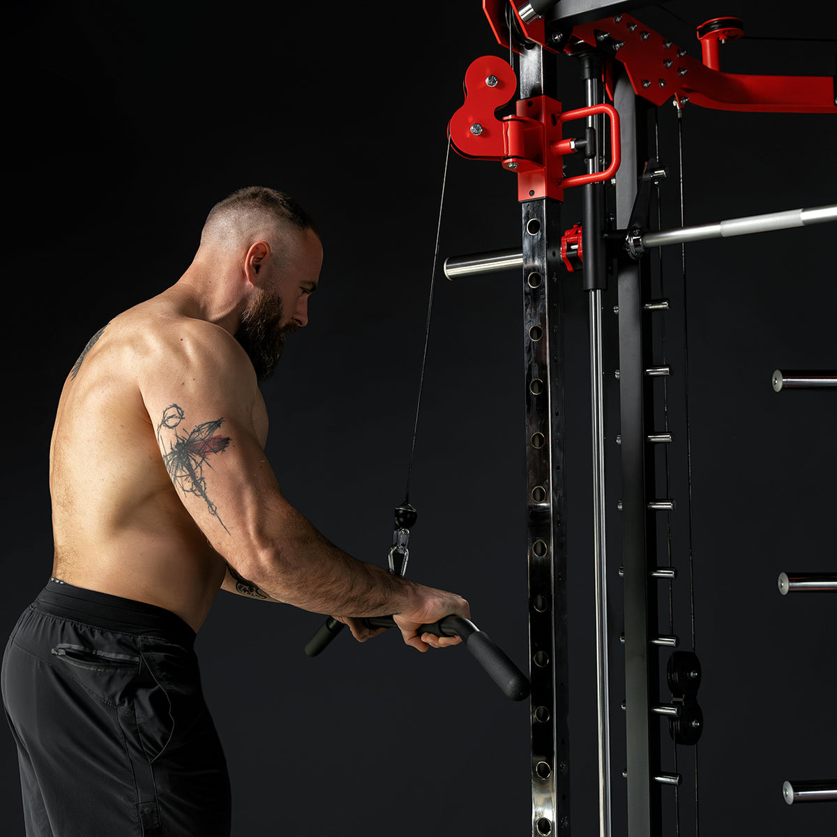 Smith Multistation Power Rack avec poids