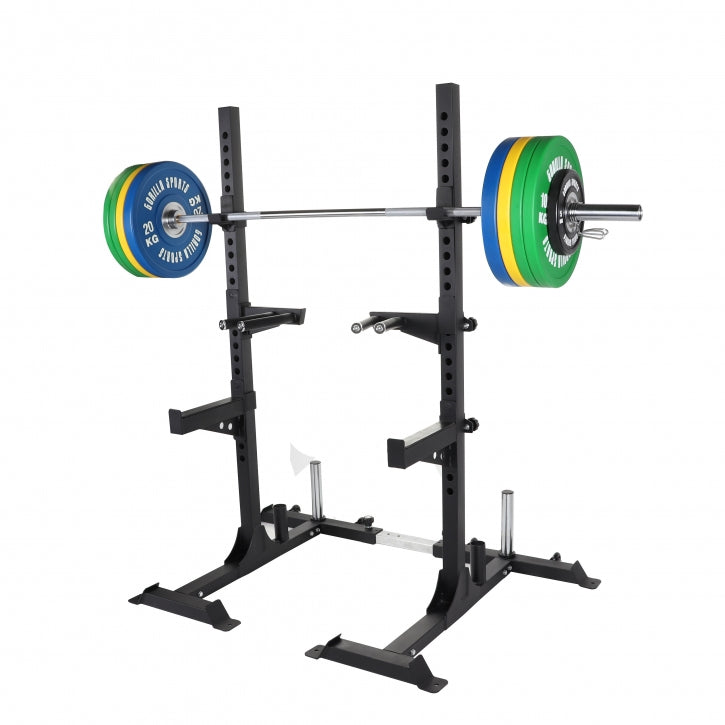 Squat rack met professionele olympische halterset 140 kg Gorilla Sports