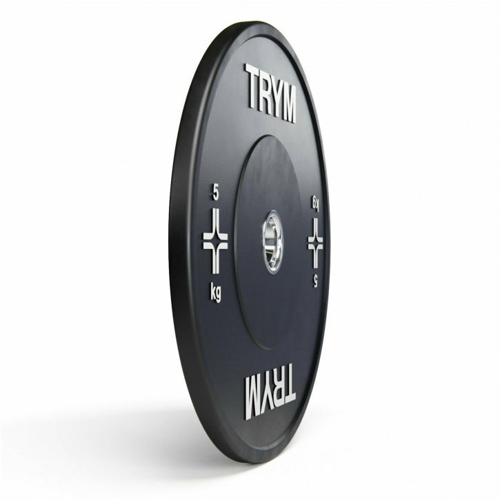 TRYM Bumperplate set 150 kg - Zwart - 50 mm Gorilla Sports