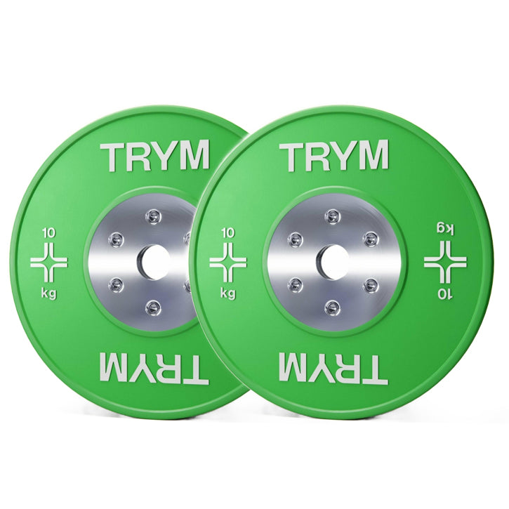 TRYM Bumperplate set 2 x 10 - 50 mm Gorilla Sports