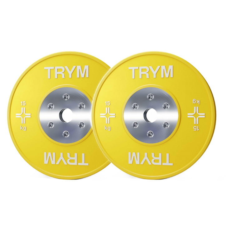 TRYM Bumperplate set 2 x 15 - 50 mm Gorilla Sports