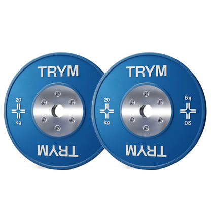 TRYM Bumperplate set 2 x 20 - 50 mm Gorilla Sports