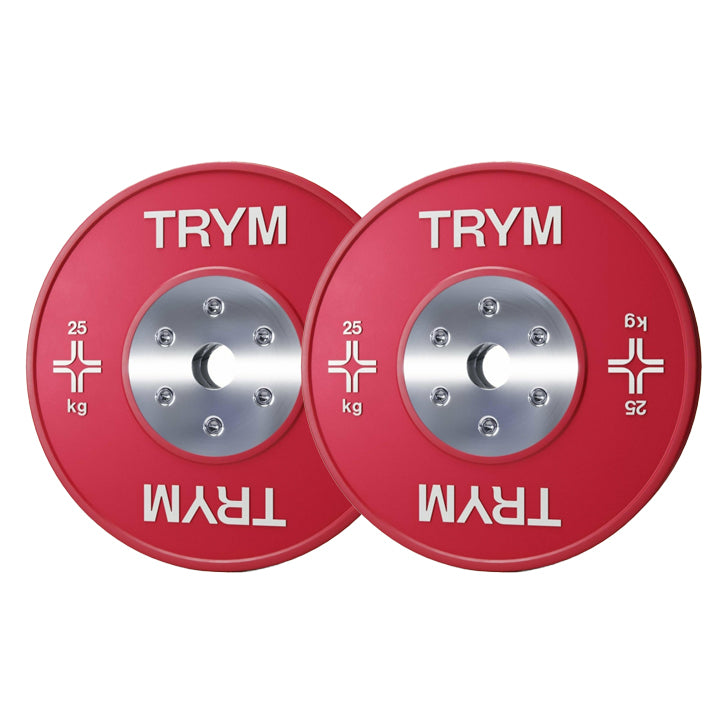 TRYM Bumperplate set 2 x 25 - 50 mm Gorilla Sports