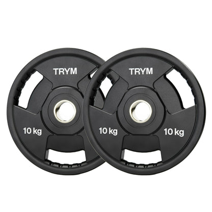 TRYM Olympische halterschijven set 2 x 10 kg - 50 mm Gorilla Sports