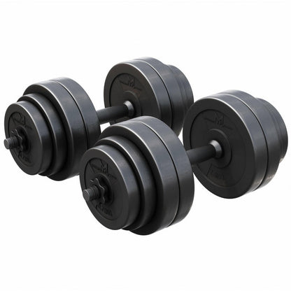 TWEEDE KANS Dumbellset 30 kg Kunststof (25 mm) Gorilla Sports