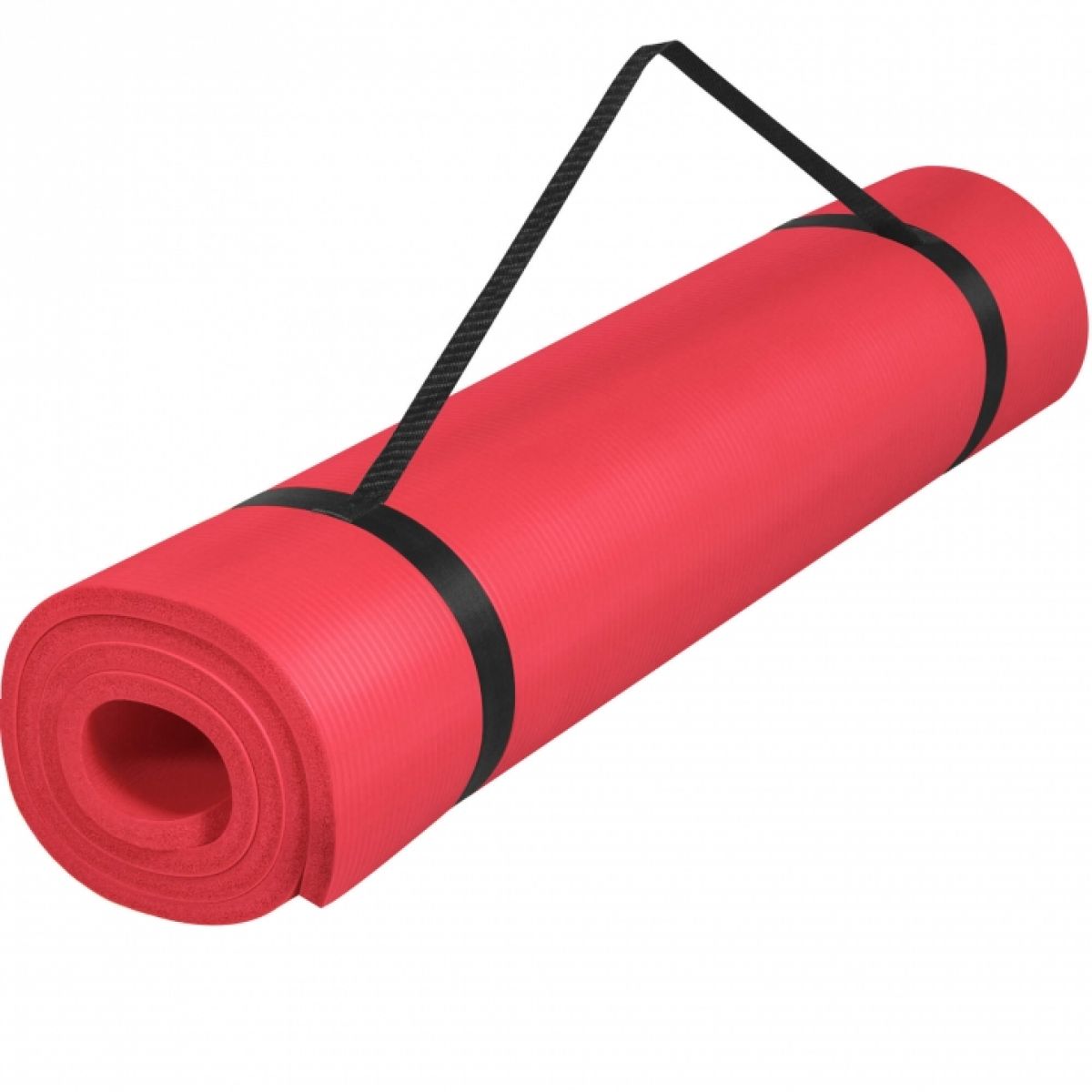 TWEEDE KANS Rood - Yogamat Deluxe 190 x 100 x 1,5 cm Gorilla Sports