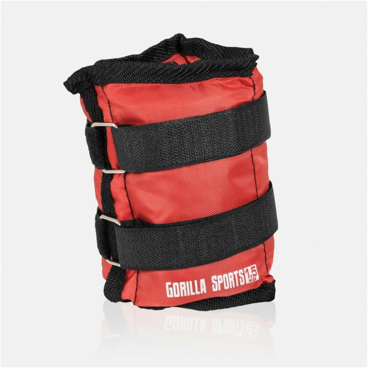 TWEEDE KANS Set enkel- of polsgewichten 3 kg (2 x 1,5 kg) Gorilla Sports