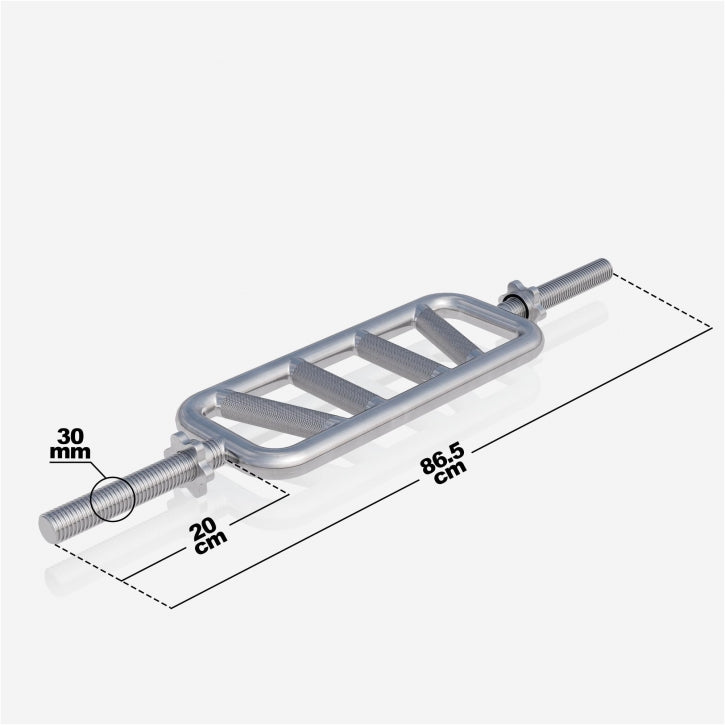 TWEEDE KANS Triceps Trainer Diagonaal 30 mm - Schroefsluiting Gorilla Sports