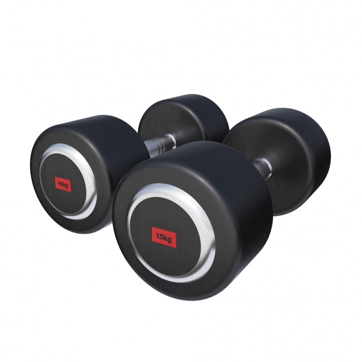 Voordeel Professionele dumbells 90 kg met standaard Gorilla Sports