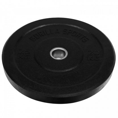 Voordeelset 40 kg (2 x 20 kg) Bumper Plates - 50 mm Gorilla Sports