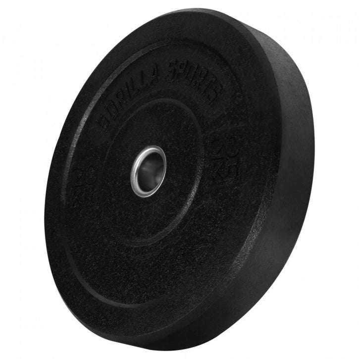 Voordeelset 40 kg (2 x 20 kg) Bumper Plates - 50 mm Gorilla Sports