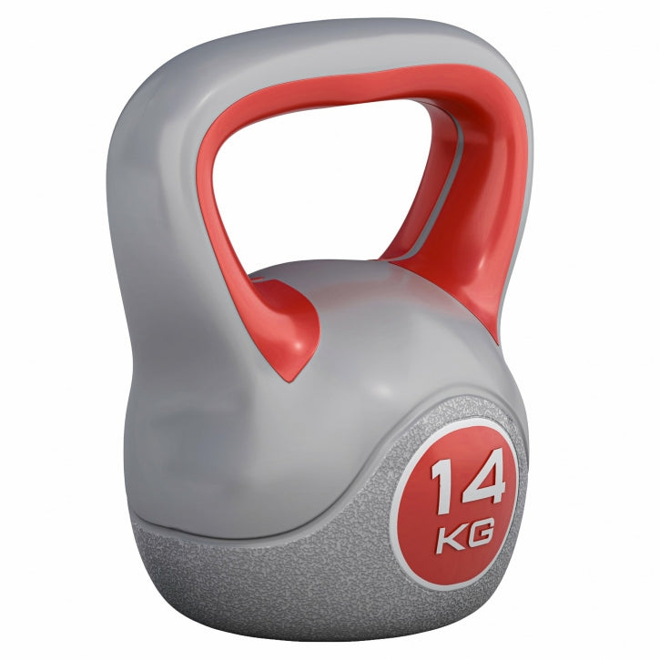 Voordeelset Kettlebells 14 en 16 kg Kunststof Trendy Gorilla Sports