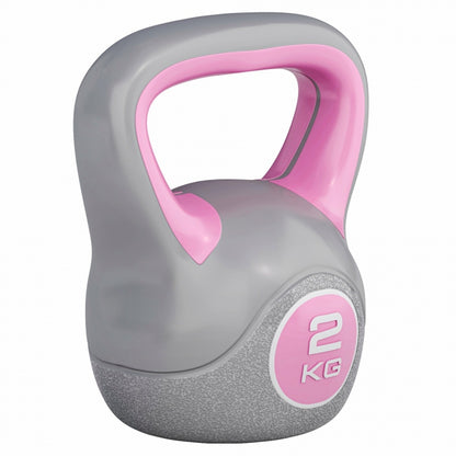 Voordeelset Kettlebells 2, 4 en 6 kg Kunststof Trendy Gorilla Sports