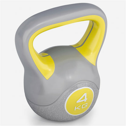 Voordeelset Kettlebells 2 x 4 kg Kunststof Trendy Gorilla Sports