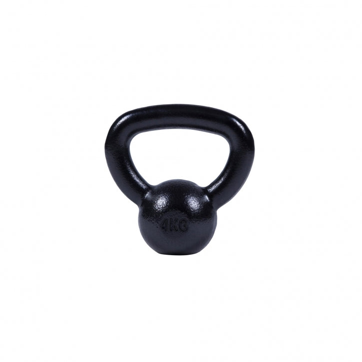 Voordeelset kettlebells 4, 8 en 12 kg gietijzer zwart Gorilla Sports