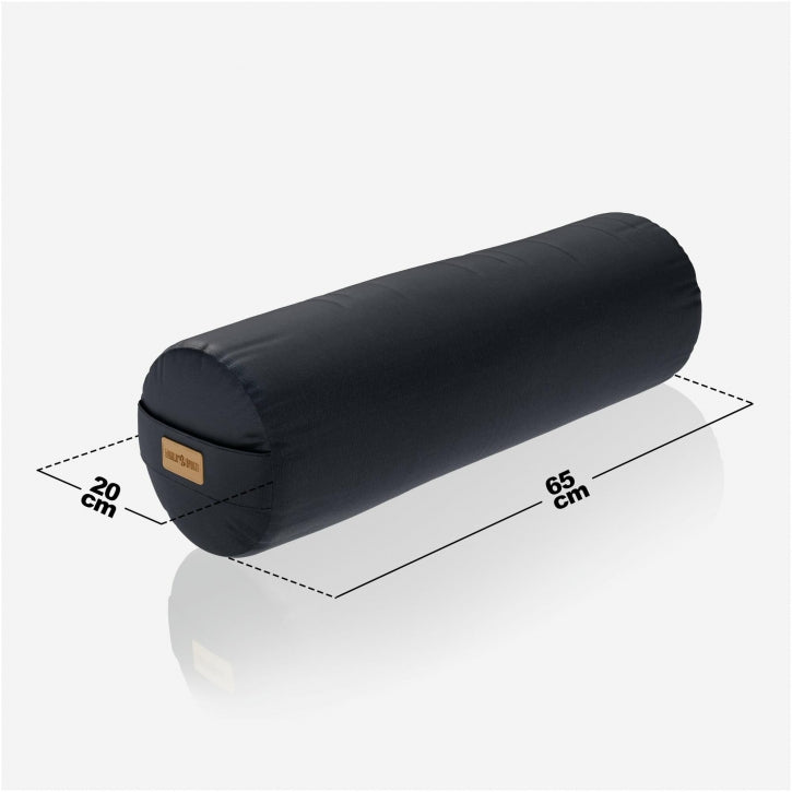 Yoga Bolster Zwart Gorilla Sports