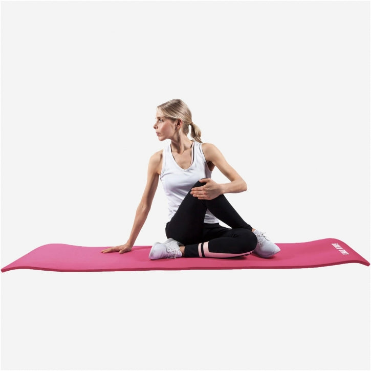 Gorilla Sports Yogamat Deluxe 190 x 100 x 1,5 cm Fuchsia