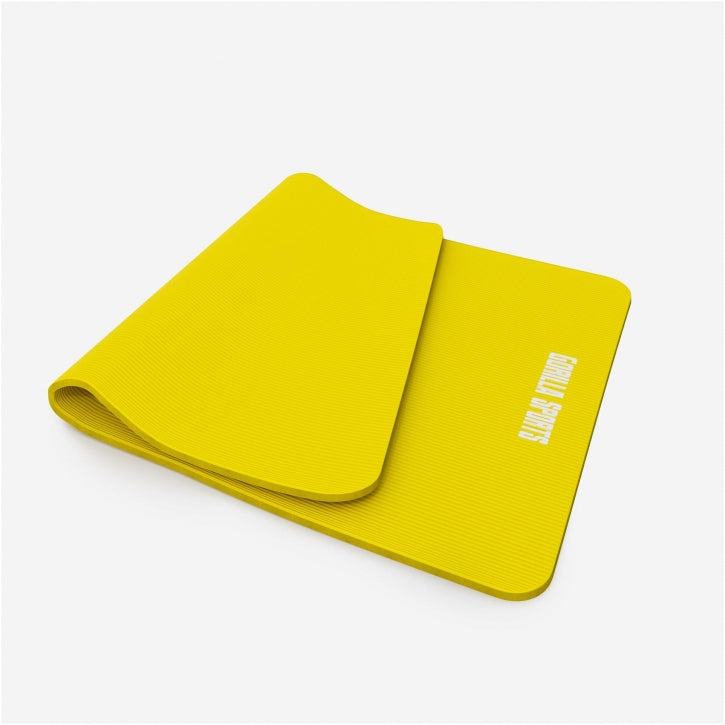 Gorilla Sports Yogamat Deluxe 190 x 100 x 1,5 cm Geel