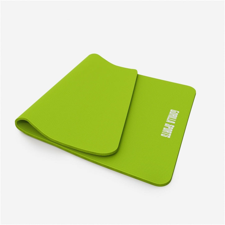 Gorilla Sports Yogamat Deluxe 190 x 100 x 1,5 cm Lime groen