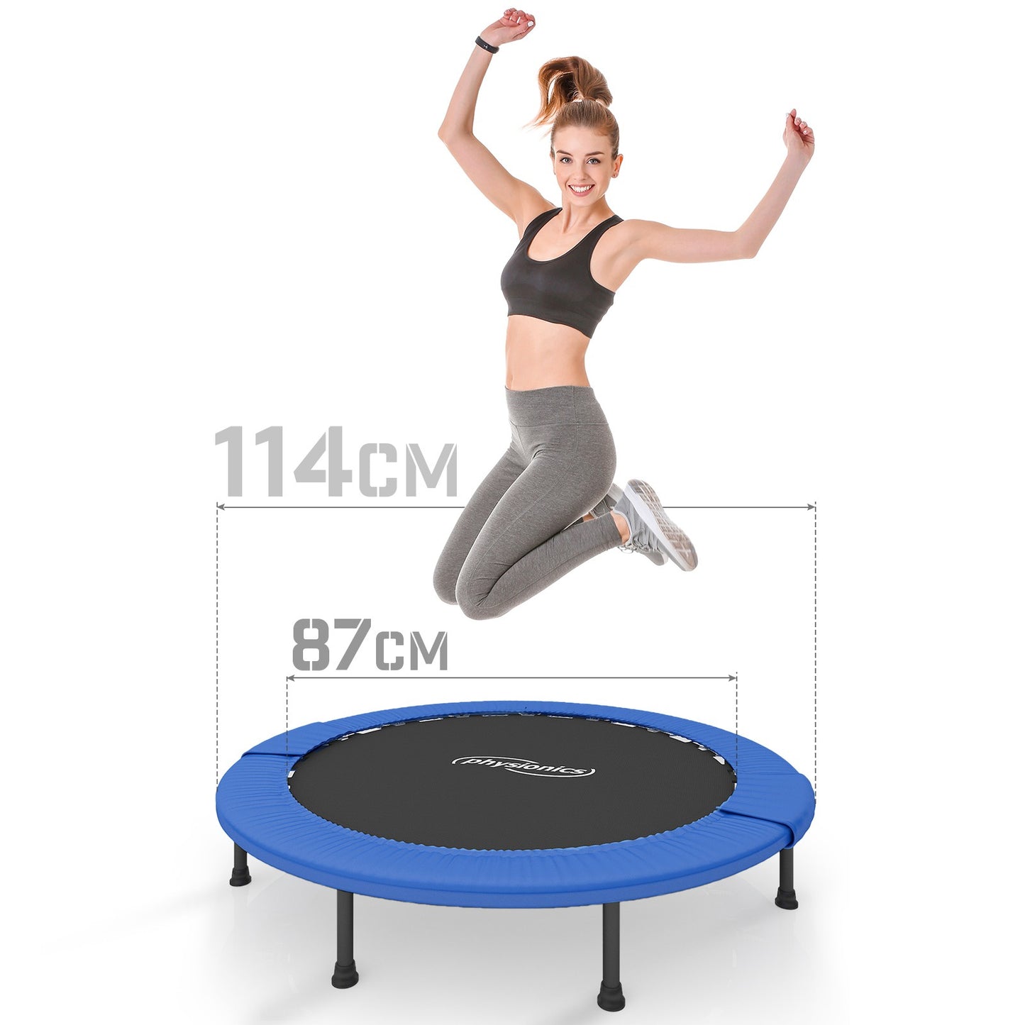 Physionics Fitness trampoline Ø 114 cm