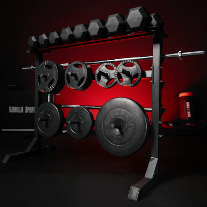 Standard for weight plates and bars white