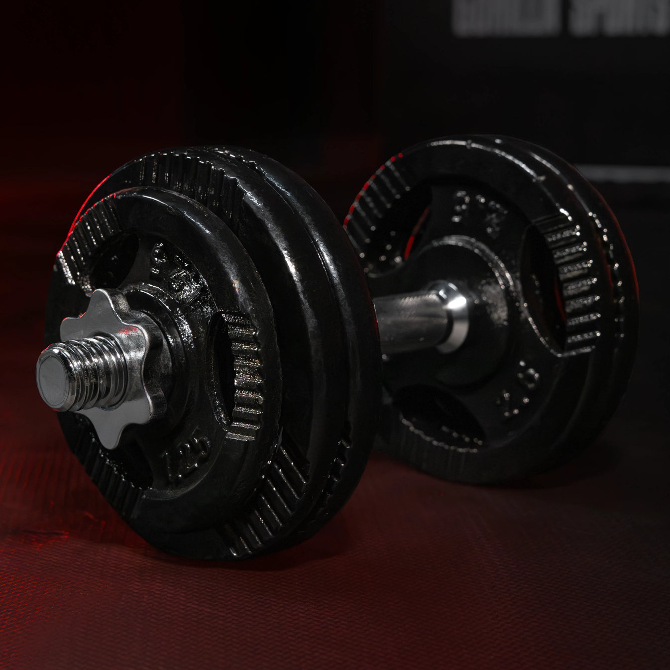 Dumbbell set 30 kg Gripper Cast Iron Black