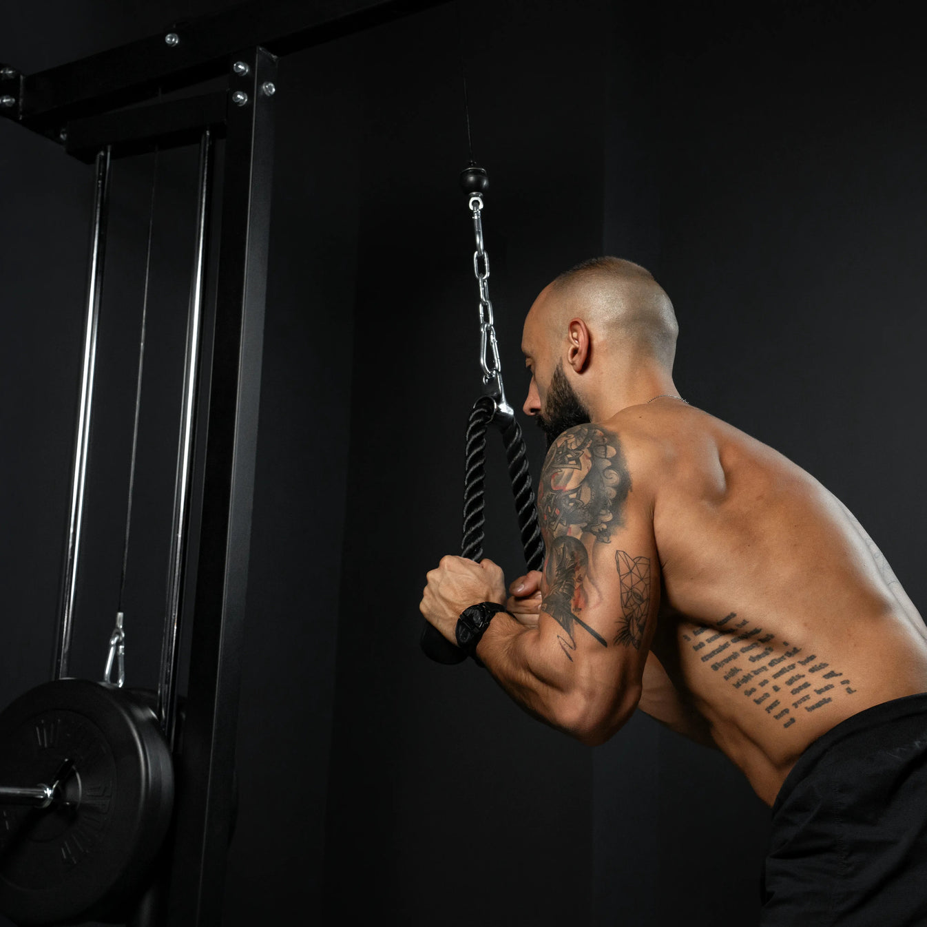 Corde à triceps 100 cm